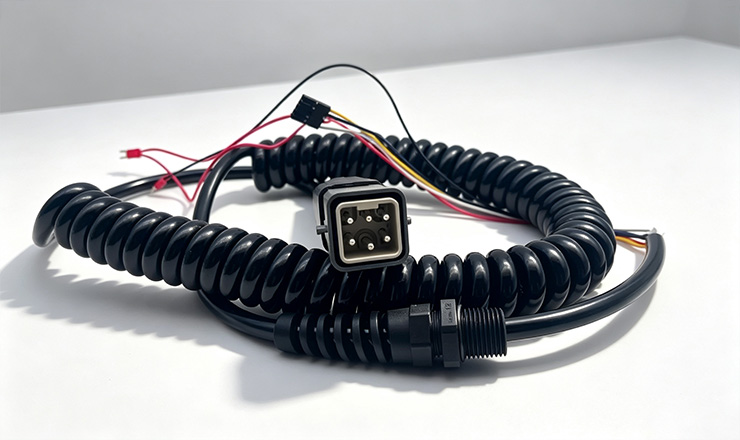 Control Handle Spring / Coiled Cable